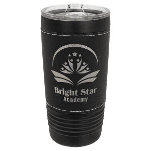 20 oz. Polar Camel Leatherette Grip Tumbler with Slider Lid