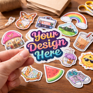 Custom Logo Stickers