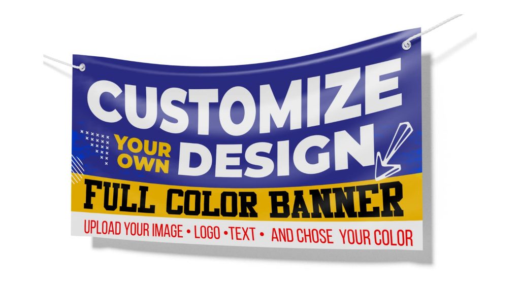 Custom Printed Full Color Banners