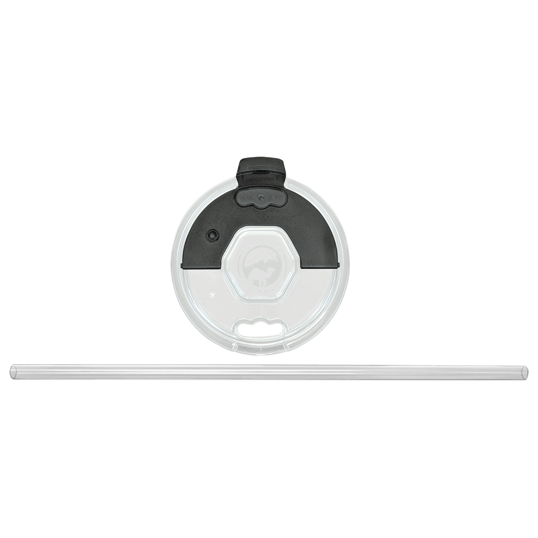 Polar Camel 40 oz. Travel Mug with Snap Lid & Straw - Image 2